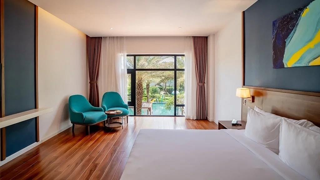 Resort Hồ Tràm có bãi biển riêng