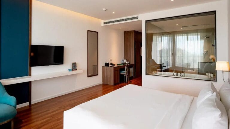 Resort Hồ Tràm có bãi biển riêng